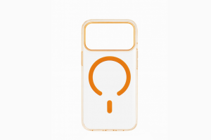 Frame 372 Cosmic Orange - Transparent MagSafe Case for iPhone 17 Pro Max